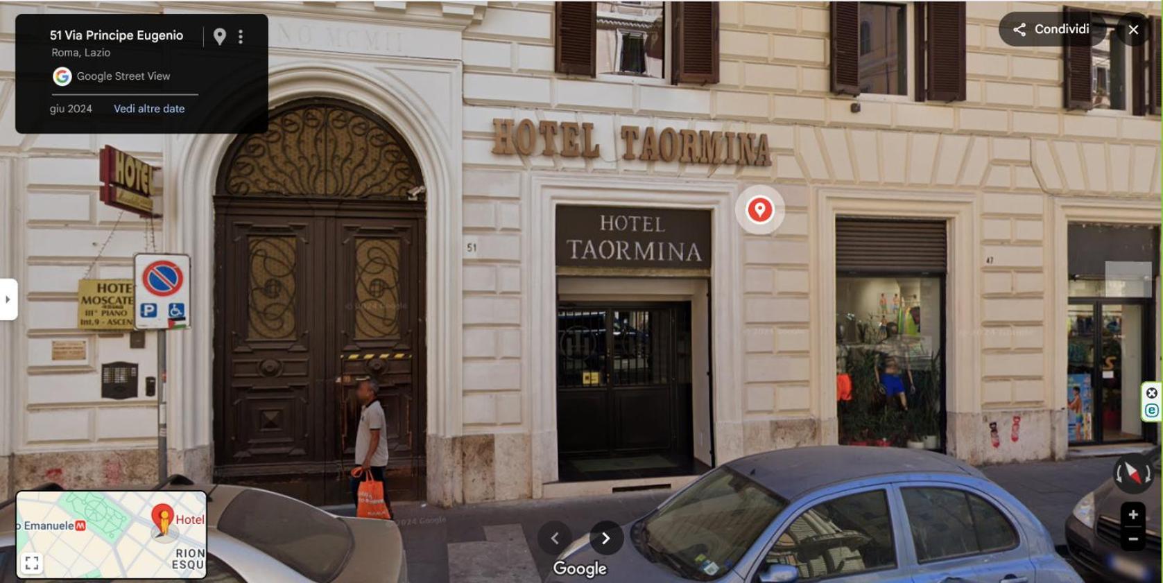 Hotel Taormina Rome